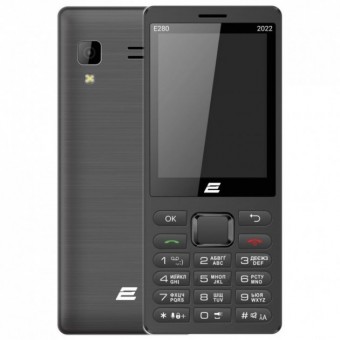 Зображення Мобільний телефон 2E E280 2022 Dual SIM Black (688130245210)