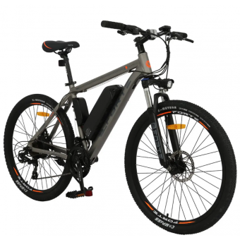 Изображение Електровелосипед Forte Galaxy 18/26 сіро - помаранчевий