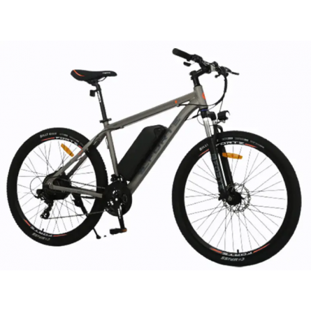 Електровелосипед Forte Galaxy 18/27,5 сіро - помаранчевий