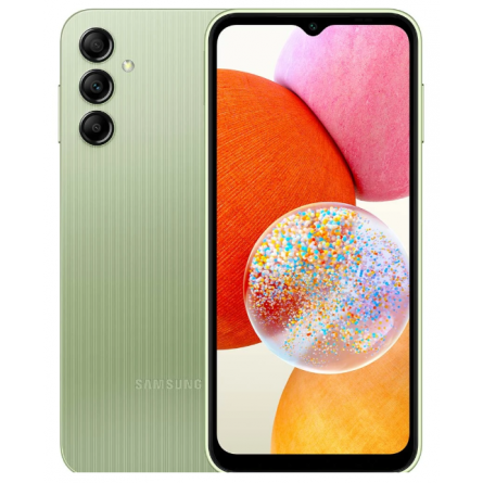 Зображення Смартфон Samsung Galaxy A14 4/64GB Green (SM-A145PLGDMEA) - зображення 1