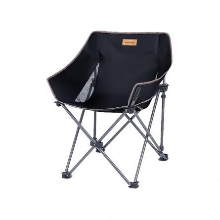 Крісла складані  NH20JJ022 600D Oxford Cotton Steel Black (6927595766392)