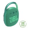 Портативна колонка JBL Clip 4 Eco Green (JBLCLIP4ECOGRN) фото №6