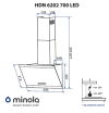Вытяжки Minola HDN 6202 BL/INOX 700 LED фото №6