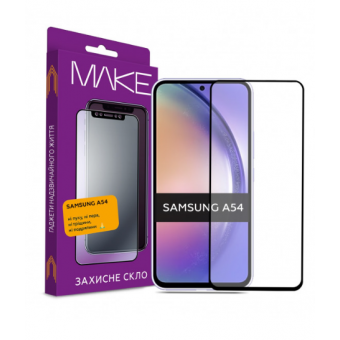 Изображение Защитное стекло MAKE Samsung A54 (MGF-SA54)