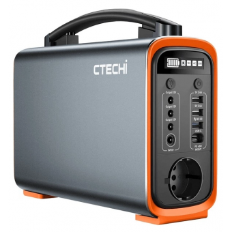 Зображення Зарядний пристрій CTECHi GT200 Portable Power Station 240W 240Wh