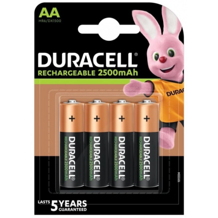Батарейки Duracell AA HR6 2500mAh * 4 (5000394057203 / 5007308)