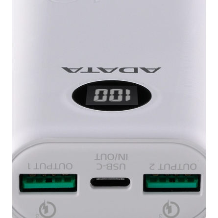 Мобильная батарея Adata P10000QCD 10000mAh QC/PD 22.5W White фото №3