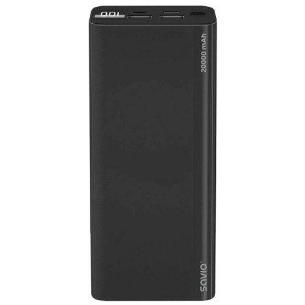 Мобильная батарея Natec Genesis NPB-1922 Trevi 20000 mAh Black фото №6
