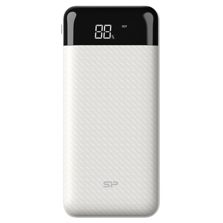 Мобільна батарея Silicon Power 10000 mAh GP28, white, LCD