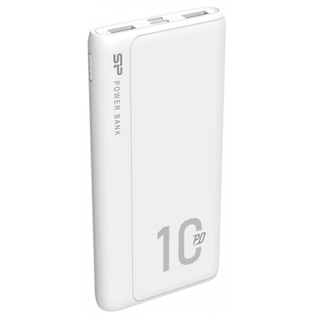 Мобільна батарея Silicon Power 10000 mAh QP15, white фото №2