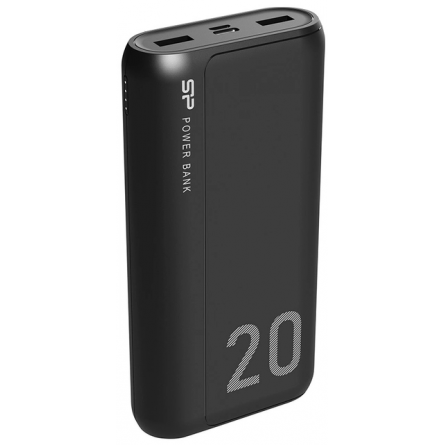 Мобільна батарея Silicon Power 20000 mAh GS15, Black фото №2
