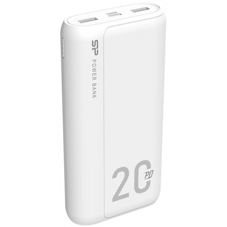 Мобільна батарея Silicon Power 20000 mAh GS15, white фото №2