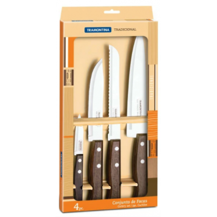 Набір ножів Tramontina TRAMONTINA TRADICIONAL 4 предмети (4 ножі) (22299/041)