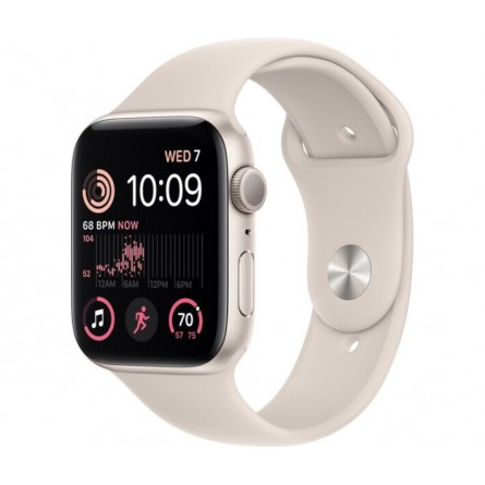 Смарт-годинник Apple Watch SE GPS, 40mm Gold Aluminium Case with Starlight Sport (MKQ03LL/A)