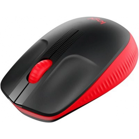 Компьютерная мыш Logitech M190 Full-size wireless mouse Червоний фото №3