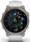 Smart годинник Garmin EPIX gen 2, Sapphire,White,Titanium, GPS (010-02582-21) фото №3