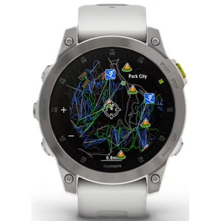 Smart часы Garmin EPIX gen 2, Sapphire,White,Titanium, GPS (010-02582-21) фото №3