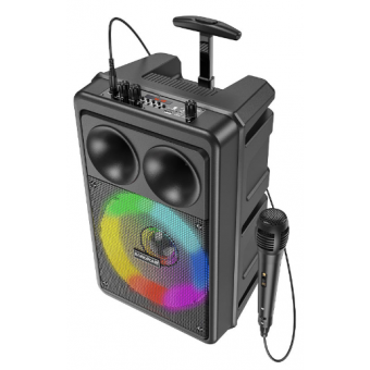 Изображение Акустическая система Borofone BP9 Dancing outdoor BT speaker Black