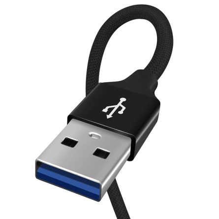 Colorway USB - Apple Lightning 2.4А 2м чорний (CW-CBUL007-BK) фото №2
