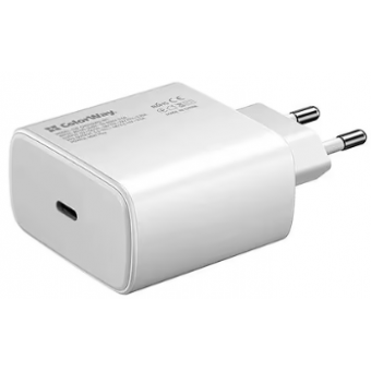 Изображение СЗУ Colorway Power Delivery Port PPS USB Type-C (45W) білий (CW-CHS034PD-WT)