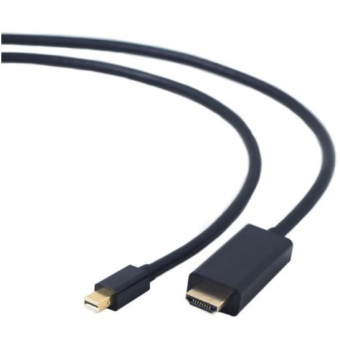 Зображення Кабель Cablexpert miniDisplayPort to HDMI 1.8m Cablexpert (CC-mDP-HDMI-6)
