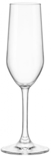 Бокал Bormioli Rocco Nadia Cal Champagne для шампанського,205 мл,h-224 см, 4шт, скло