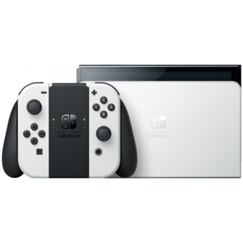 Зображення Ігрова приставка Nintendo Switch OLED біла (045496453435)