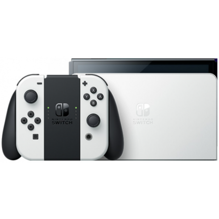 Ігрова приставка Nintendo Switch OLED біла (045496453435)