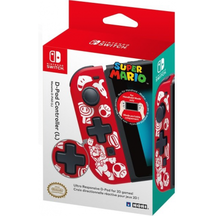Геймпад Hori D-Pad Mario (лівий) для Nintendo Switch, Red фото №4