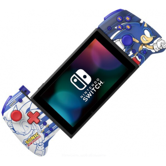 Изображение Геймпад Hori Split Pad Pro (Sonic) для Nintendo Switch, Blue 2 контролери