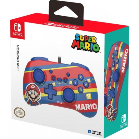 Геймпад Hori Mini (Mario) для Nintendo Switch, Red/Blue фото №5