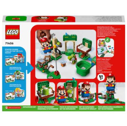 Конструктор Lego Super Mario™ Додатковий набір «Будинок подарунків Йоші» (71406)