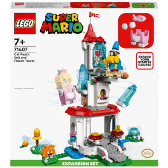 Зображення Конструктор Lego Super Mario™ Додатковий набір «Костюм Піч-кішки та Крижана вежа» (71407)