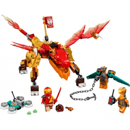 Конструктор Lego Ninjago Вогненний дракон ЕВО Кая (71762) фото №6