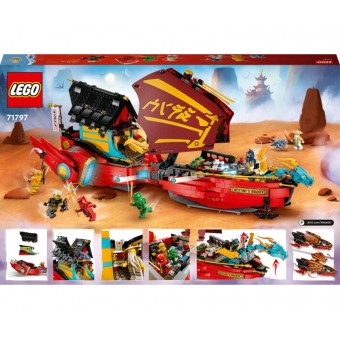 Изображение Конструктор Lego Ninjago Дарунок долі — перегони з часом (71797)