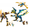 Конструктор Lego Ninjago Дракон стихій проти робота Володарки (71796) фото №6