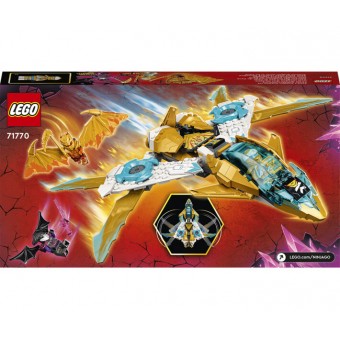 Изображение Конструктор Lego Ninjago Літак Золотого дракона Зейна (71770)