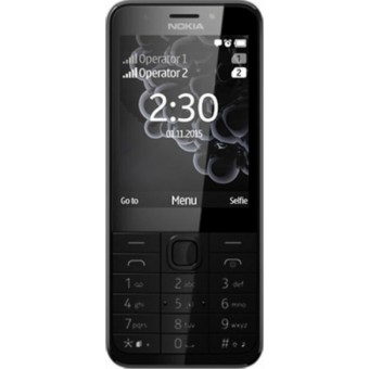 Изображение Мобильный телефон Nokia 230 Dual Dark Silver