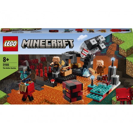 Конструктор Lego Minecraft Бастіон підземного світу (21185)