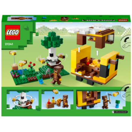 Конструктор Lego Minecraft Бджолиний будиночок (21241-)