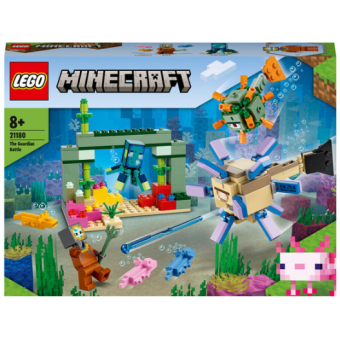 Зображення Конструктор Lego Minecraft Битва зі сторожем (21180-)