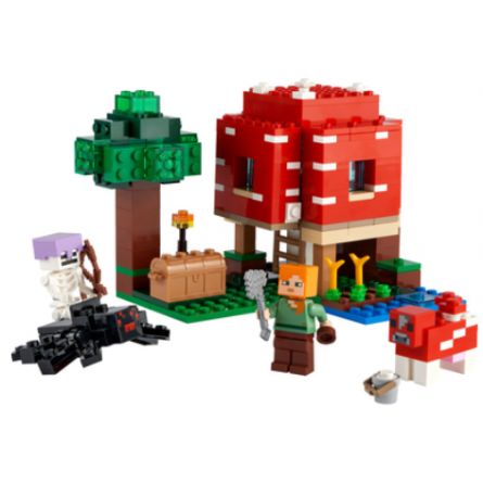 Конструктор Lego Minecraft Грибний будинок (21179) фото №2