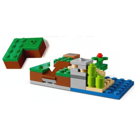 Конструктор Lego Minecraft Засідка Кріпера (21177) фото №3
