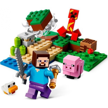 Конструктор Lego Minecraft Засідка Кріпера (21177) фото №4