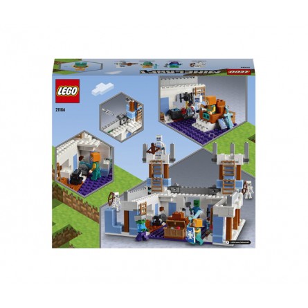 Конструктор Lego Minecraft Крижаний замок (21186) фото №6