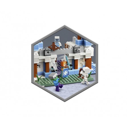 Конструктор Lego Minecraft Крижаний замок (21186) фото №2