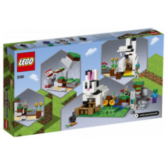 Зображення Конструктор Lego Minecraft Кроляче ранчо (21181)