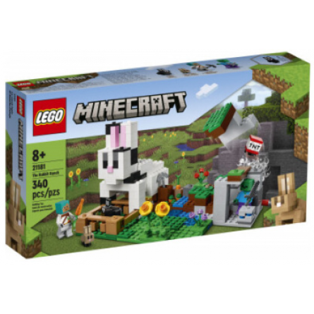 Конструктор Lego Minecraft Кроляче ранчо (21181) фото №2