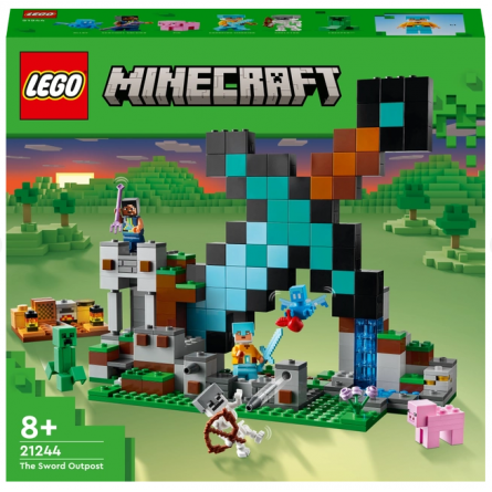 Конструктор Lego Minecraft Форпост із мечем (212440) фото №2