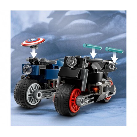 Конструктор Lego Marvel Мотоцикли Чорної Вдови й Капітана Америка (76260) фото №3